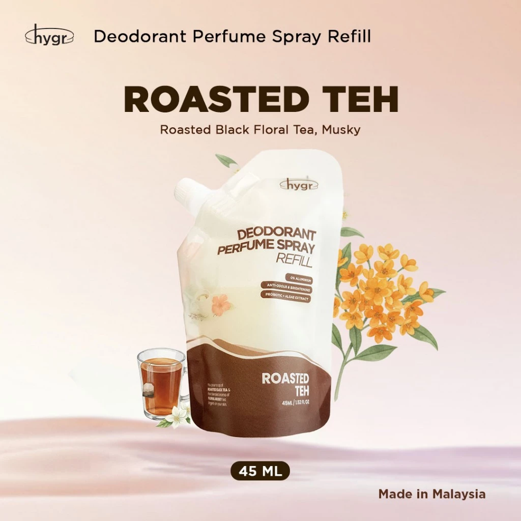 HYGR Deo Spray & Roll-On Refill Packs|Long-Lasting Odour Control|Gentle on Skin|Fresh, Clean Daily Body Scent
