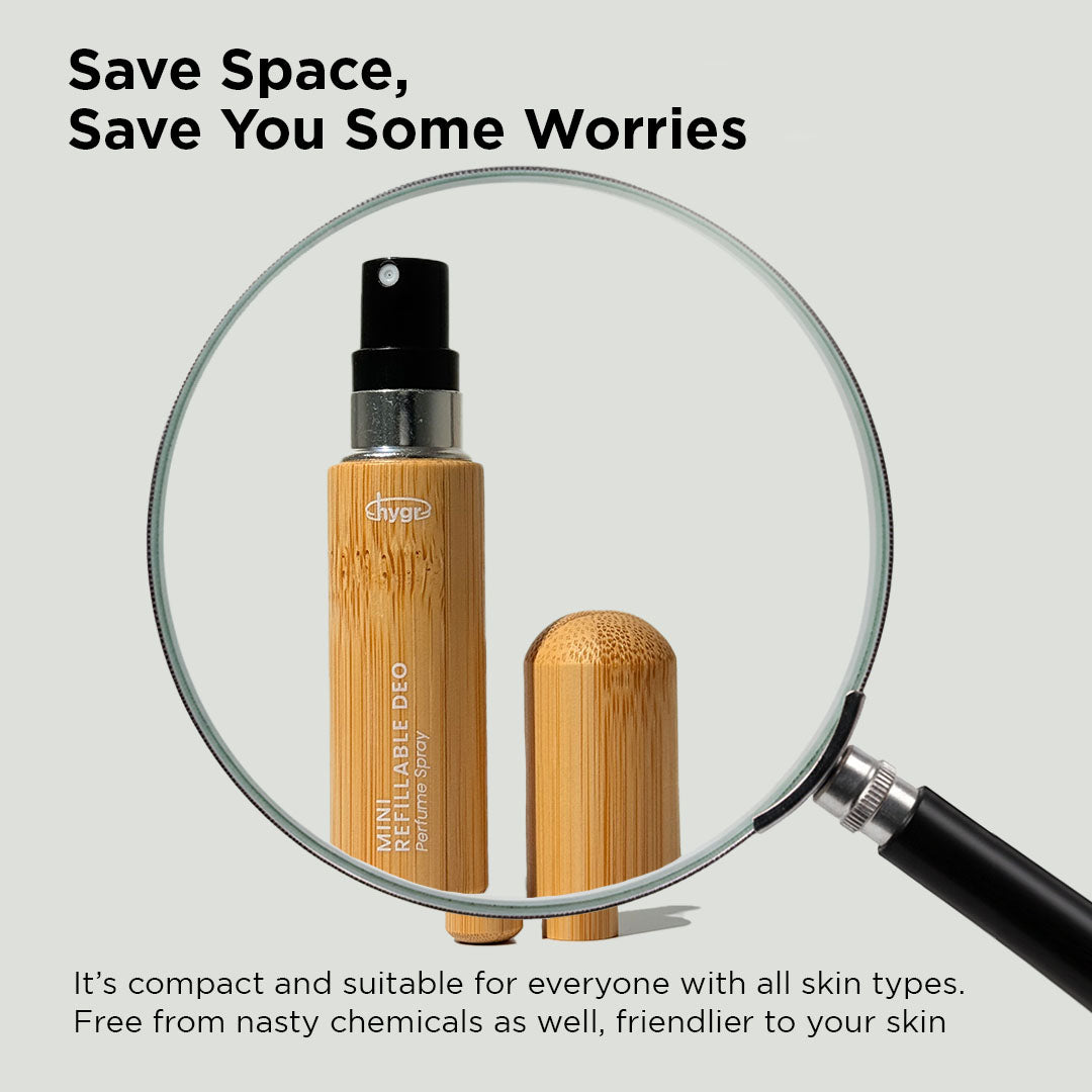 hygr Mini Travel Deodorant Spray
