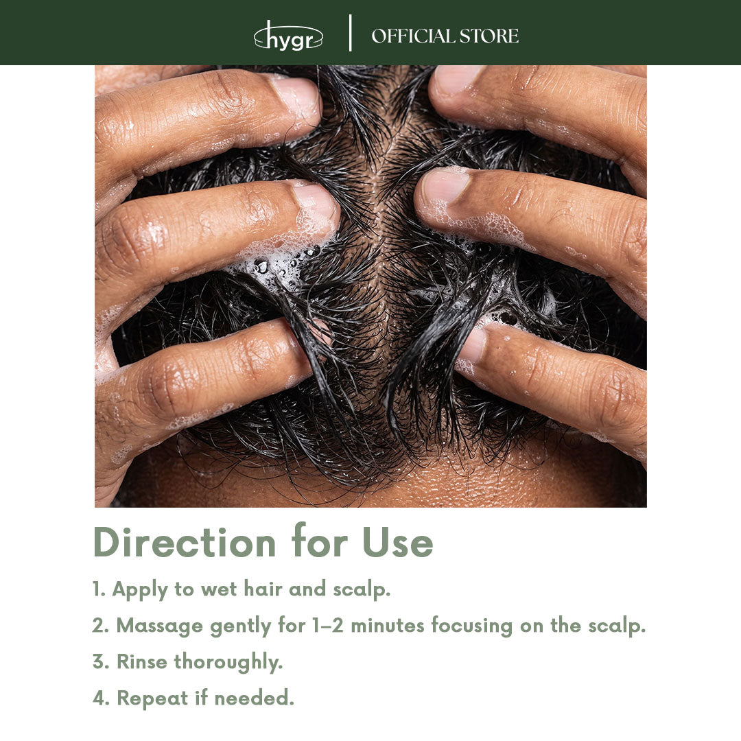 HYGR Sulfate Free Scalp Care Conditioning Shampoo (300ml)