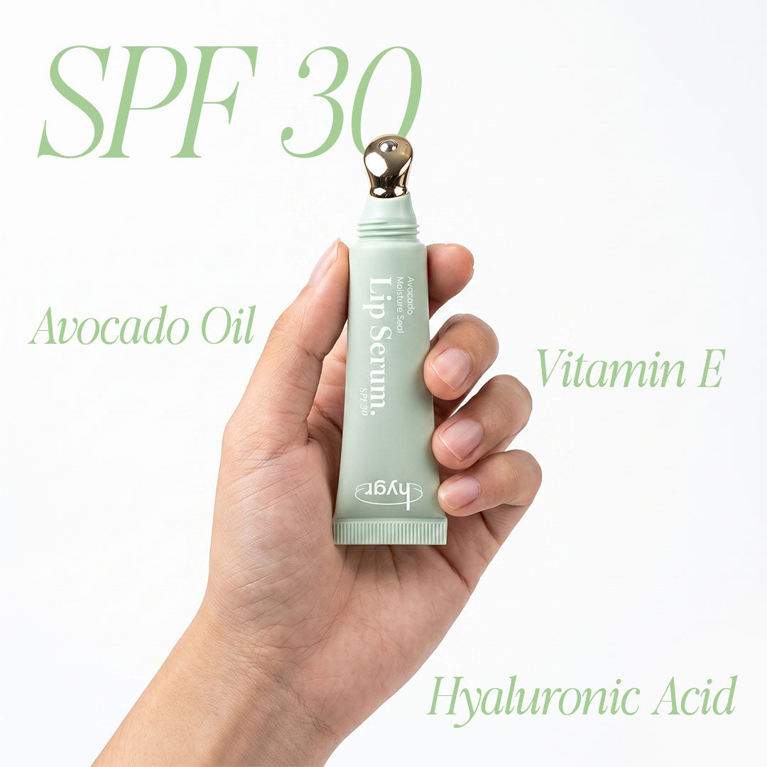 HYGR Avocado Moisture Seal Lip Serum SPF30 10g