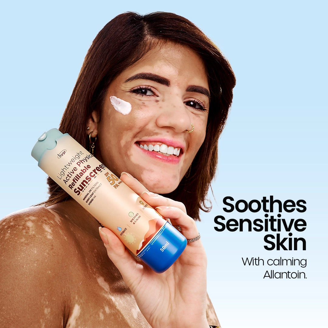 Lightweight Moisturising Hybrid Refillable Sunscreen