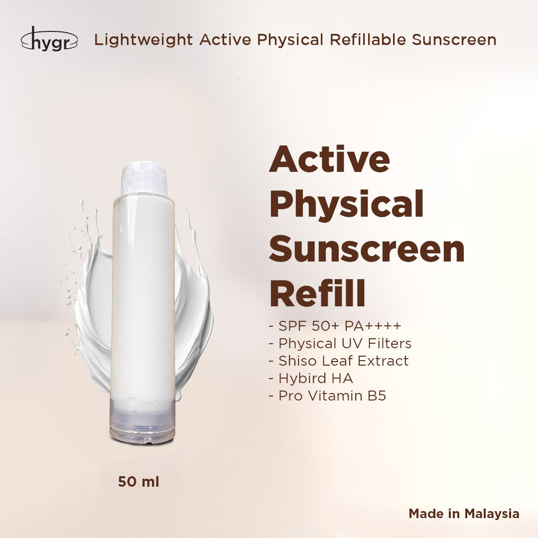 Lightweight Moisturising Active Physical Sunscreen