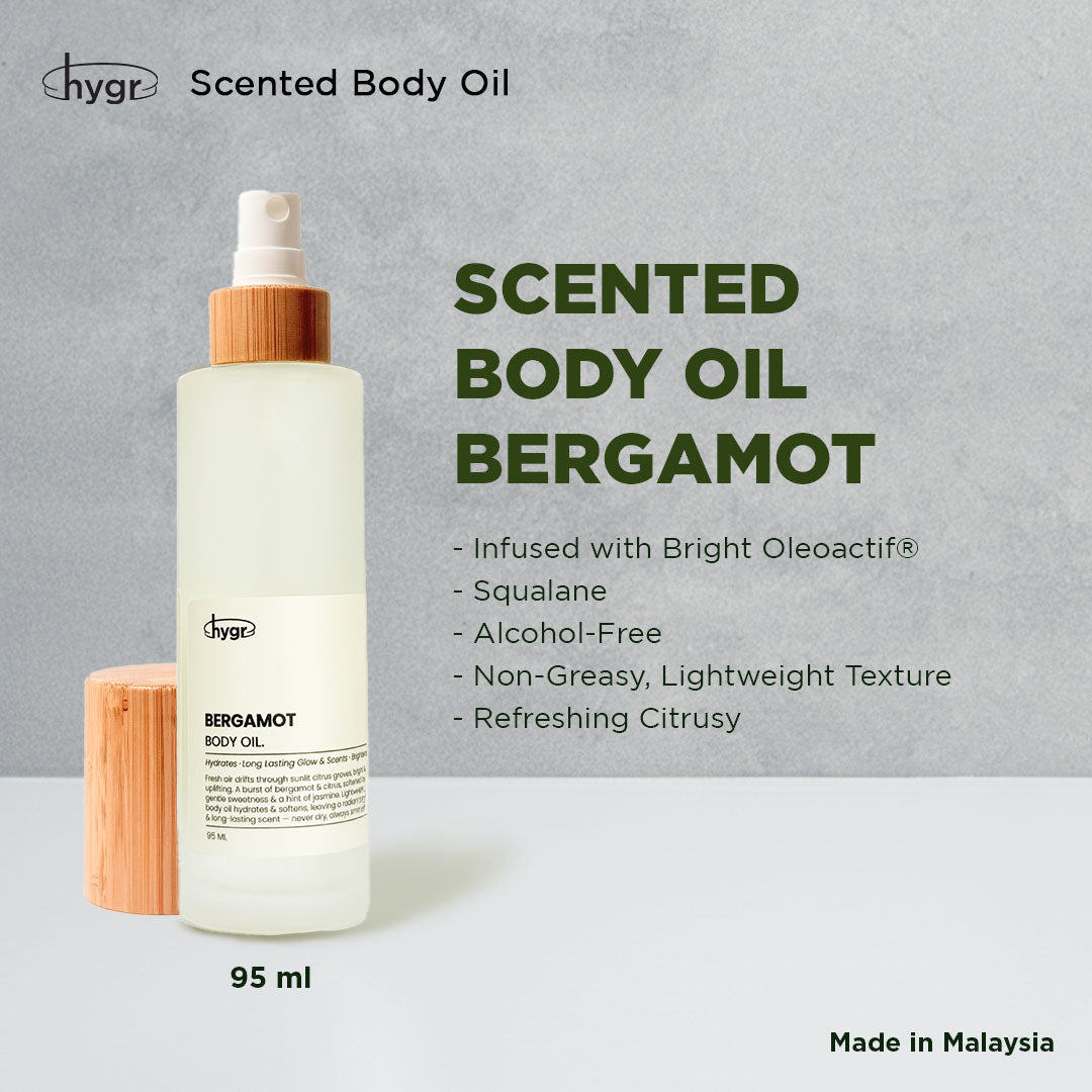 HYGR Shower Oil & Body Oil Series