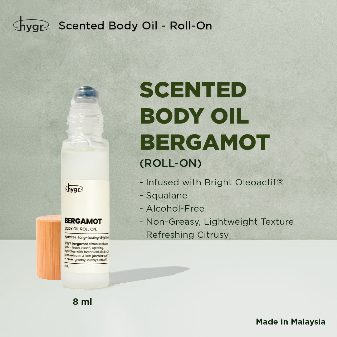 HYGR Shower Oil & Body Oil Series