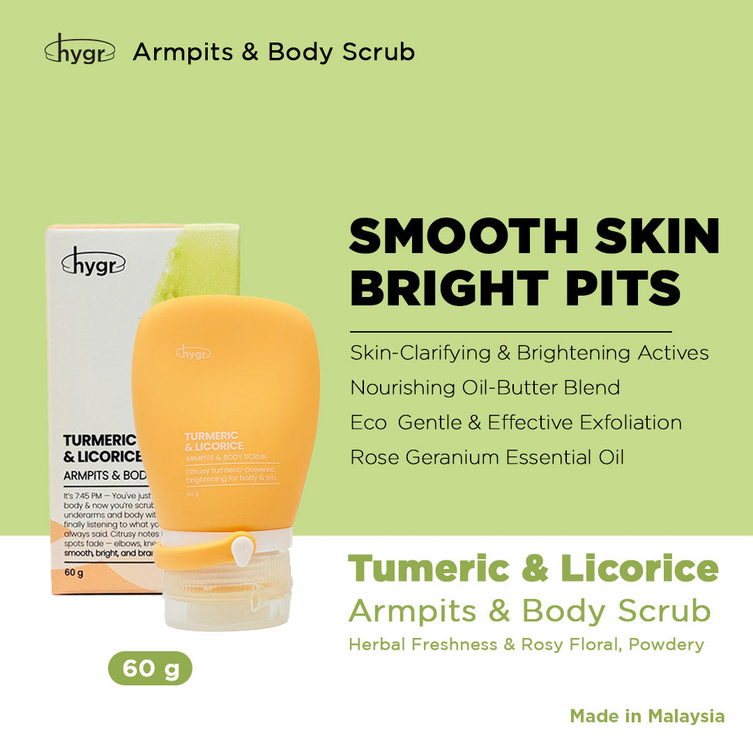 Turmeric & Licorice Armpits & Body Scrub