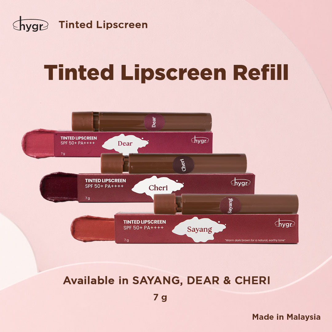 HYGR Tinted Lipscreen SPF 50+ PA++++