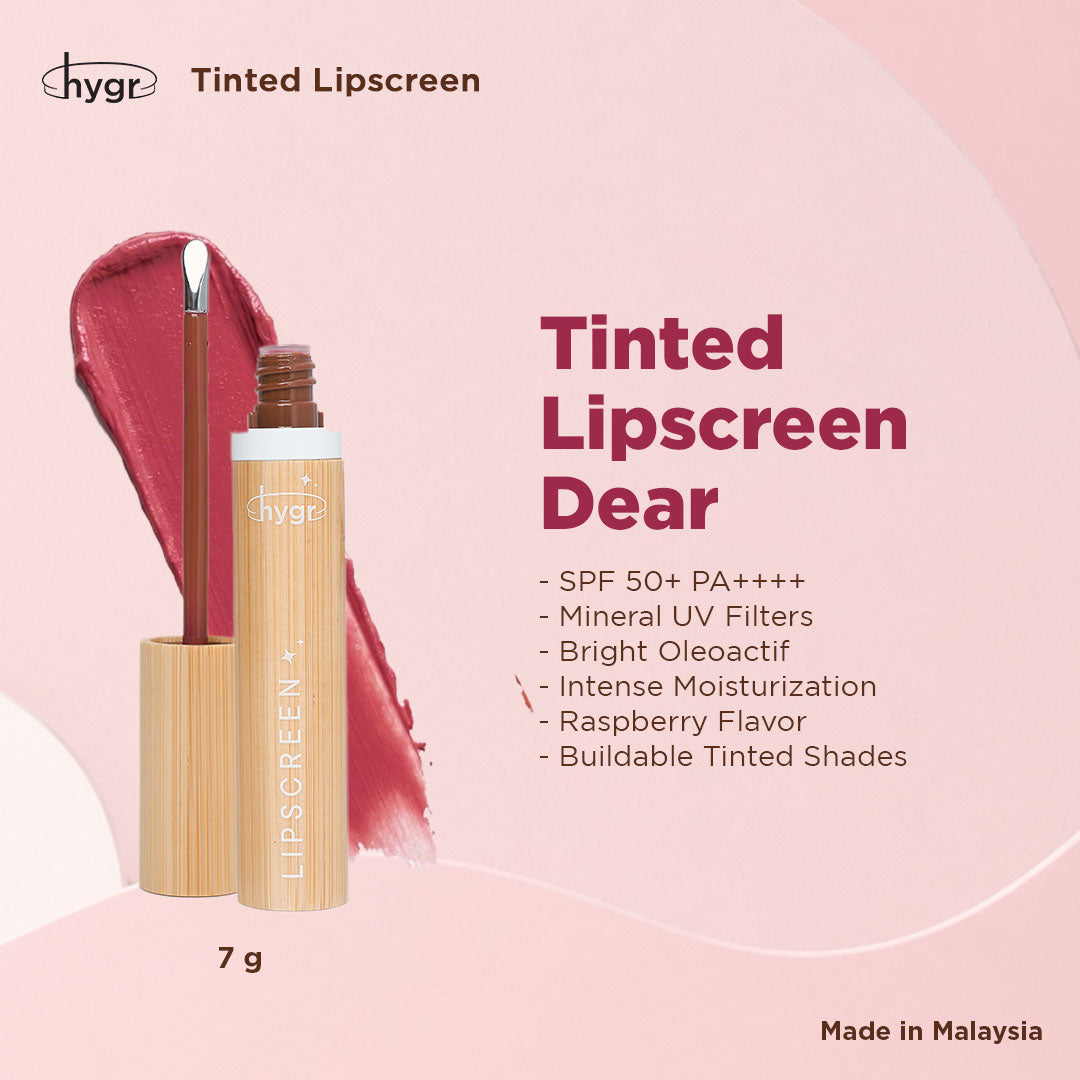 HYGR Tinted Lipscreen SPF 50+ PA++++