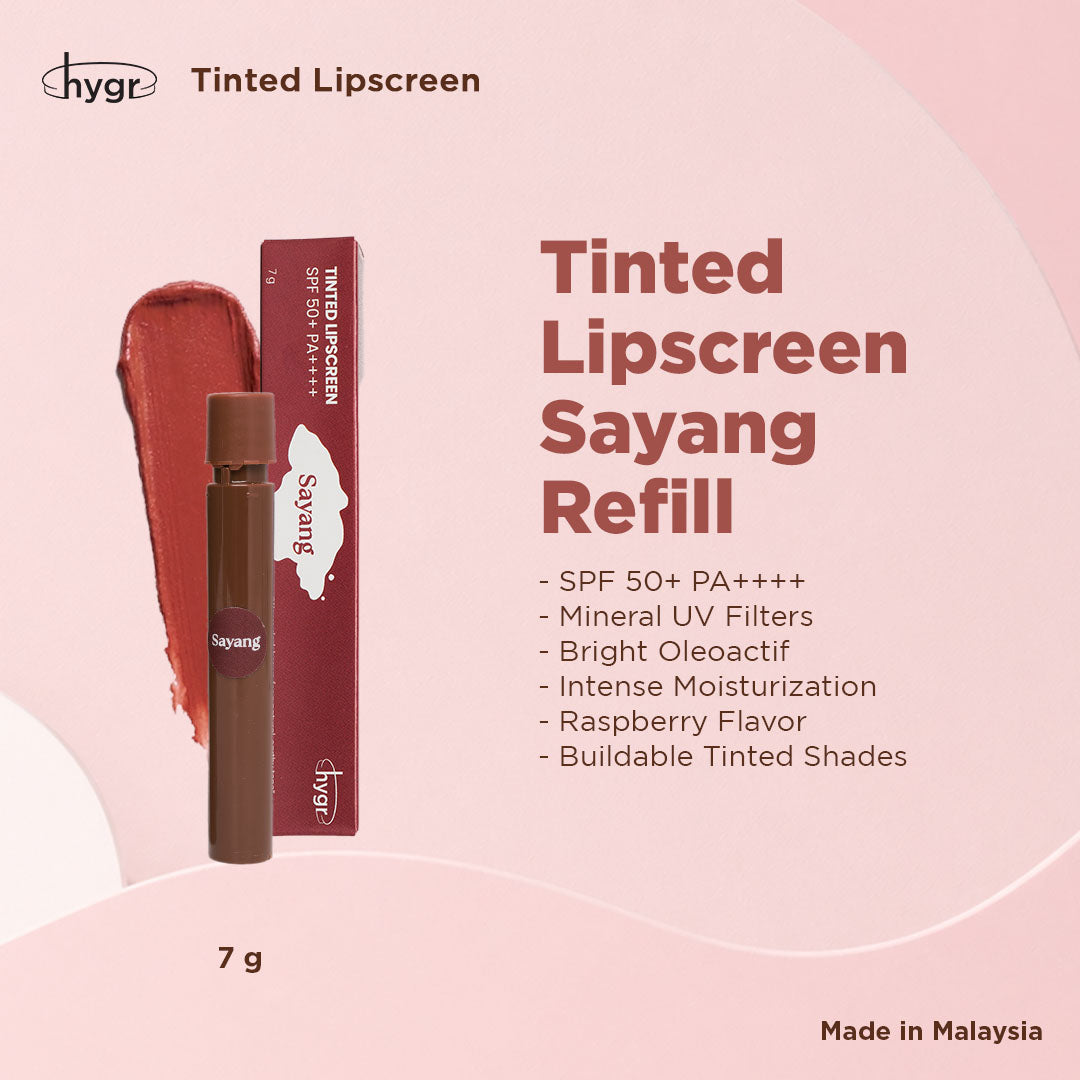 HYGR Tinted Lipscreen SPF 50+ PA++++