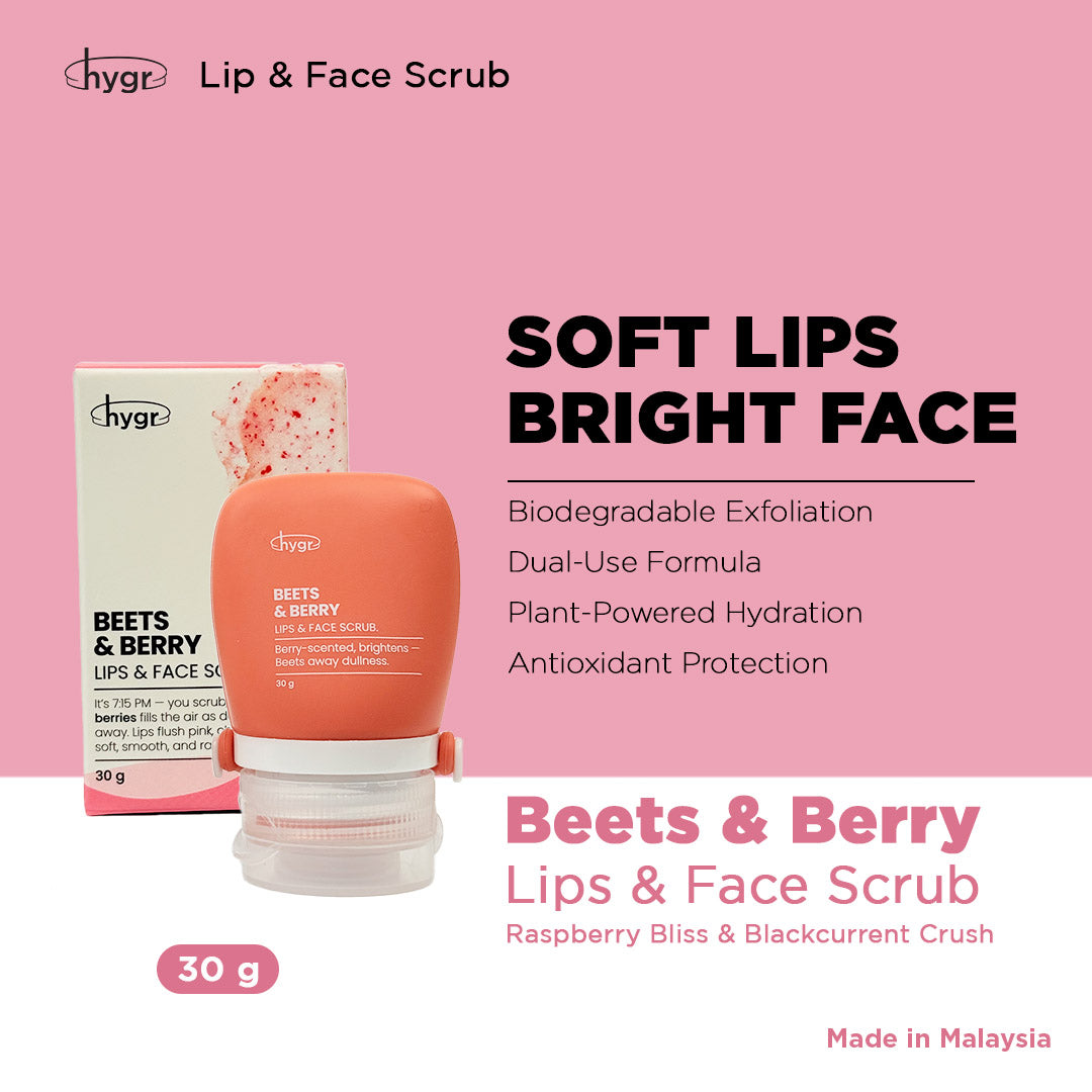 Beets Berry Lips & Face Scrub