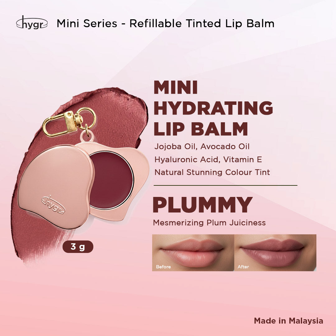 hygr Mini Travel Tinted Lip Balm