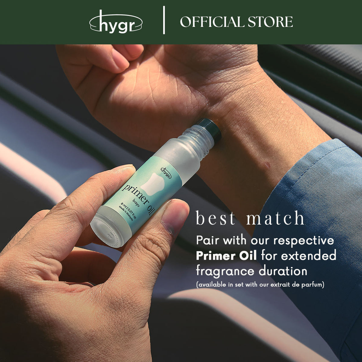 HYGR Zen Perfume 30ml Extrait de Parfum & Primer