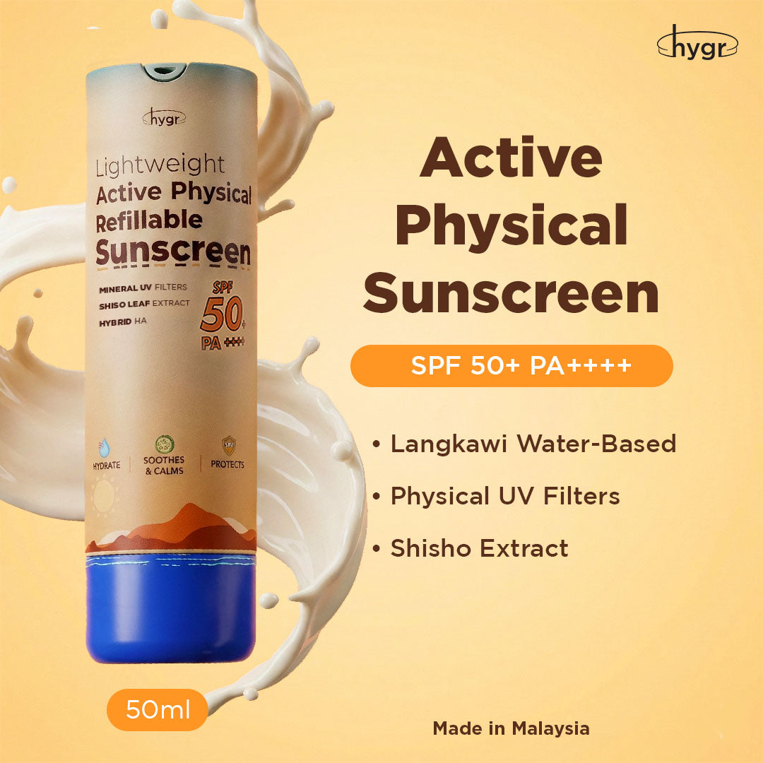 Lightweight Moisturising Active Physical Sunscreen