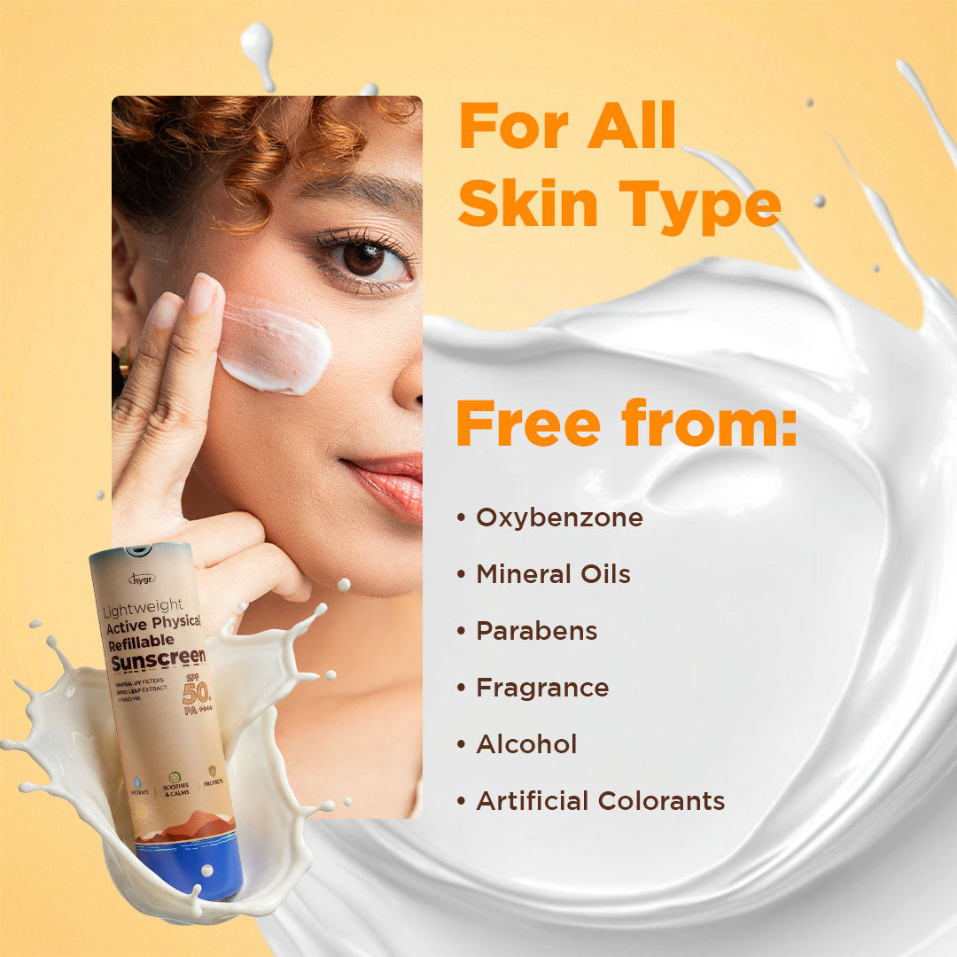 Lightweight Moisturising Active Physical Sunscreen