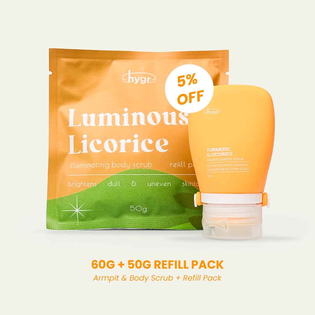 Turmeric & Licorice Armpits & Body Scrub