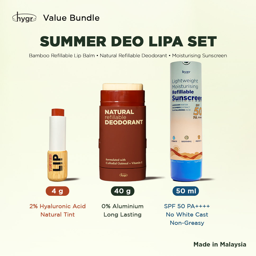 Summer Refillable Deo Lipa Bundle