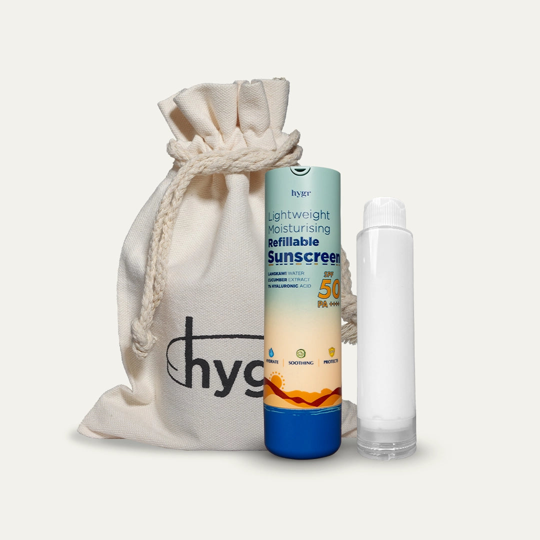 Lightweight Moisturising Hybrid Refillable Sunscreen