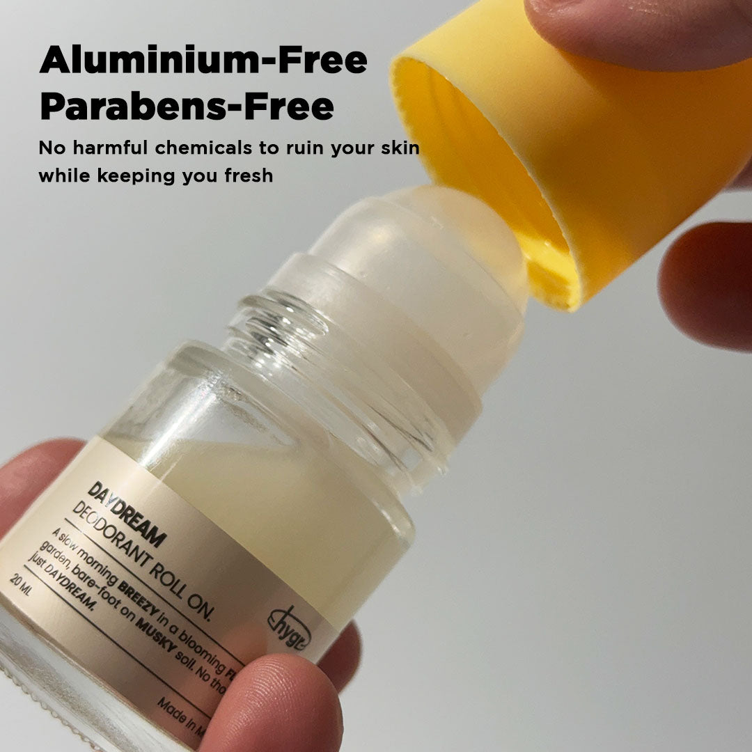 HYGR Deodorant Roll-On|Long-Lasting Odour Control|Gentle on Skin|Fresh, Clean Daily Body Scent | Easy to use