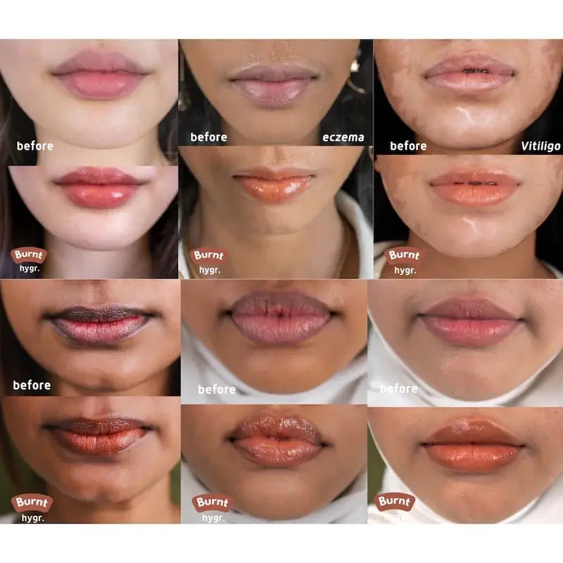 MY l Buy 1 Free 1 Bamboo Refillable Tinted Lip Balm | Shea Butter | Hyaluronic Acid | Cracked Lips | Dry Lips