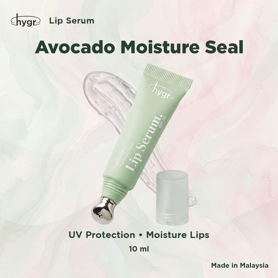 HYGR Avocado Moisture Seal Lip Serum SPF30 10g