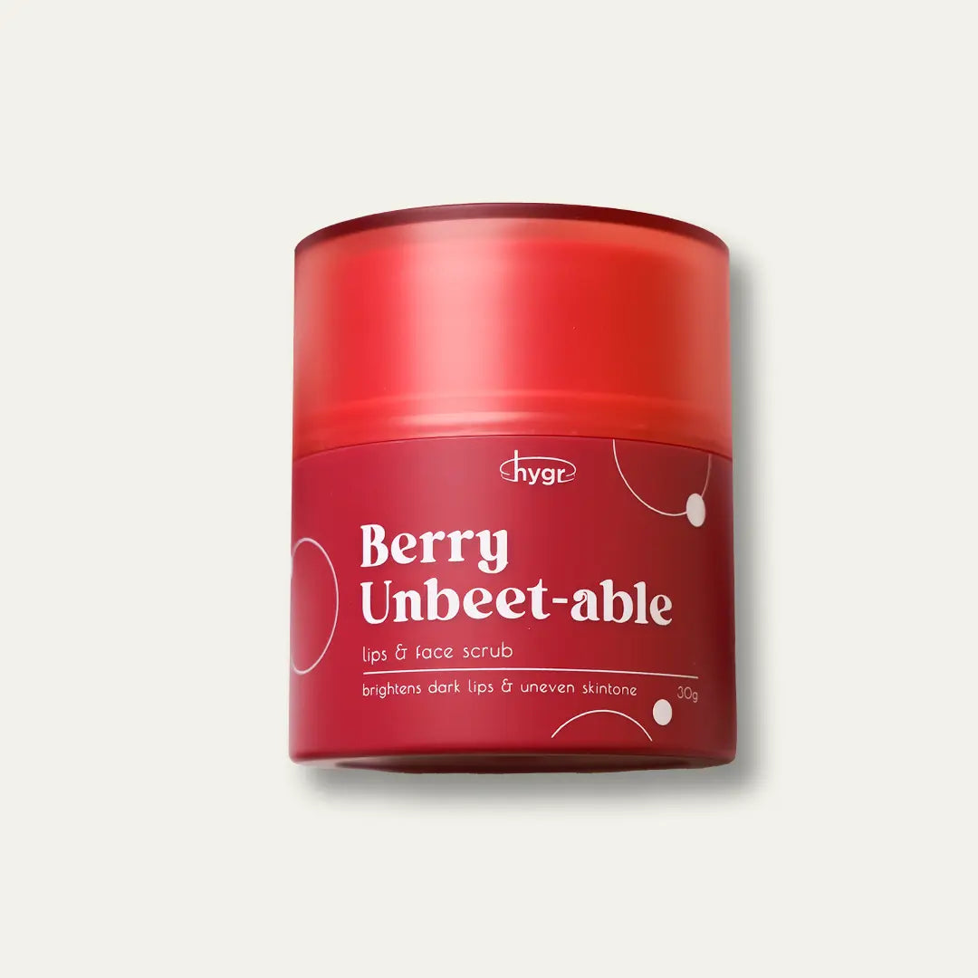 Berry Unbeetable Lips & Face Scrub