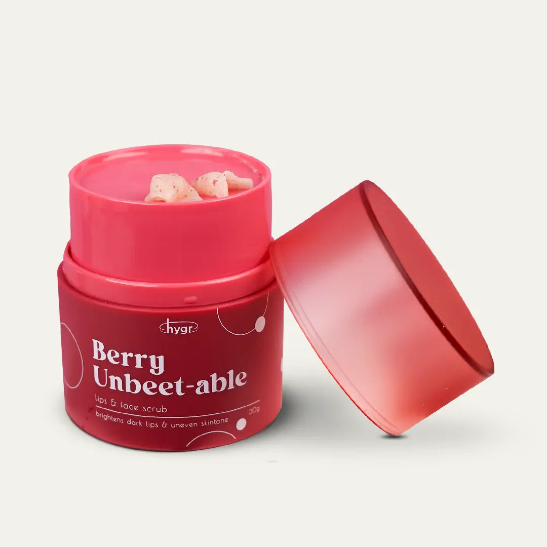 Berry Unbeetable Lips & Face Scrub