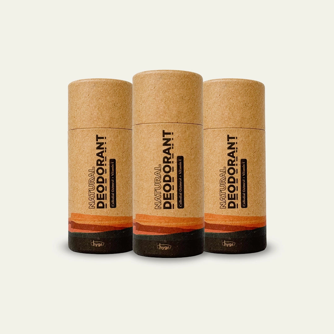 3x Natural Deodorants Bundle