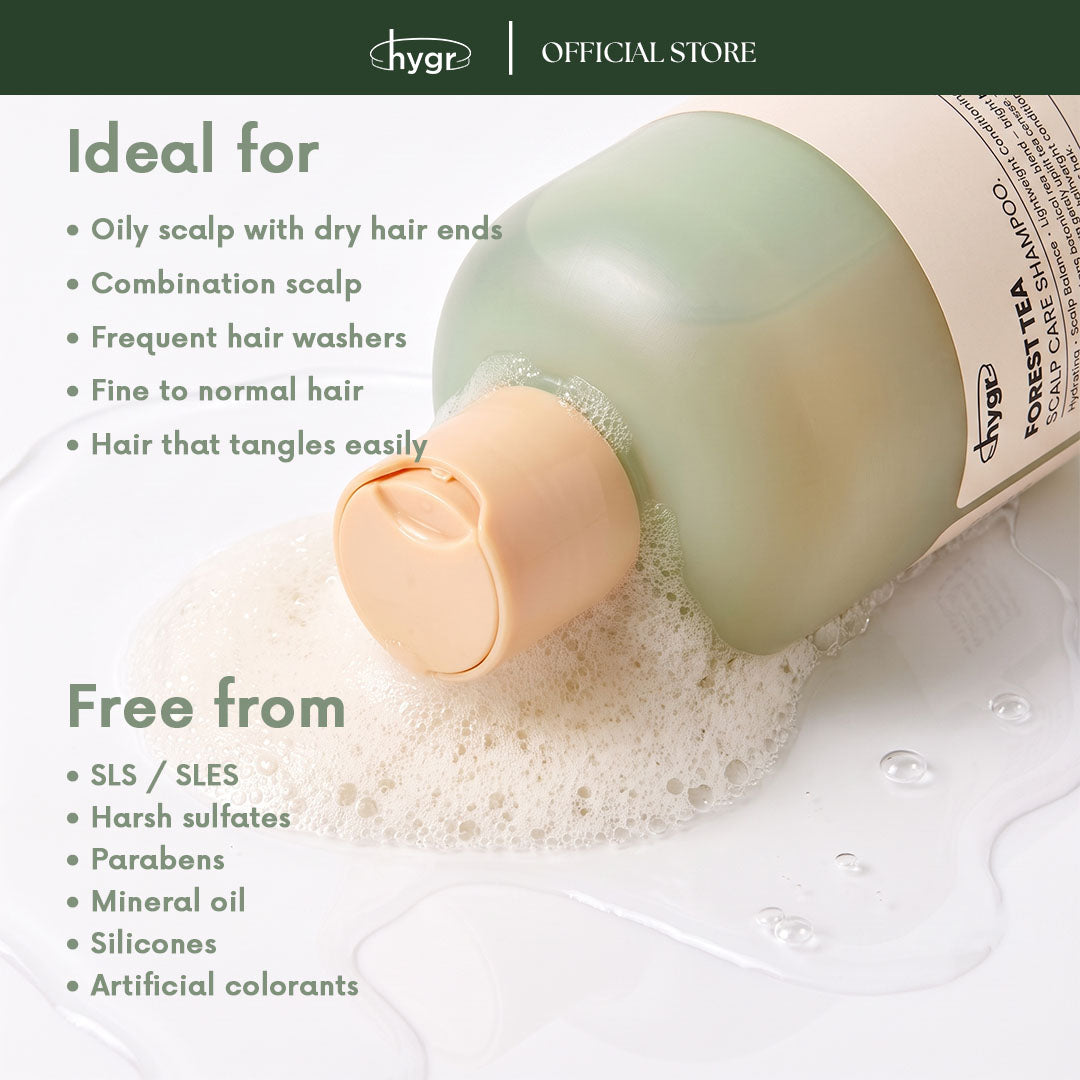 HYGR Sulfate Free Scalp Care Conditioning Shampoo (300ml)