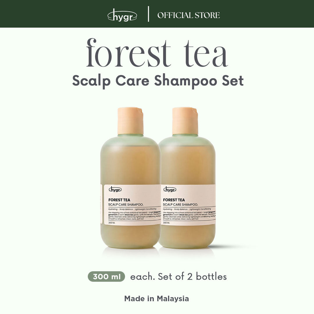 HYGR [Hair Care Duo Set] Sulfate Free Scalp Care Conditioning Shampoo (300ml) and Conditioner (200ml)