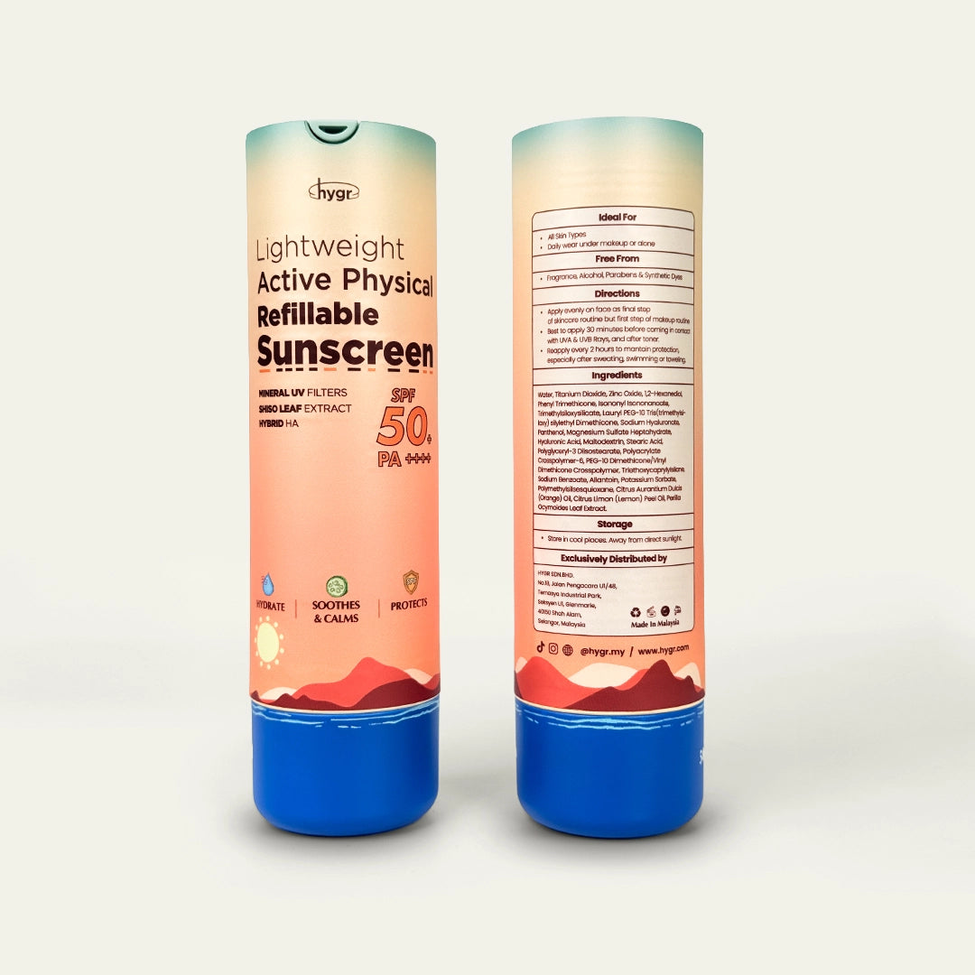 Lightweight Moisturising Active Physical Sunscreen