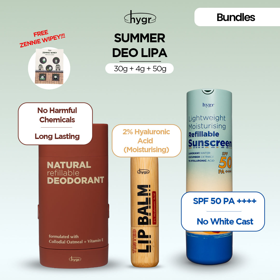 Summer Refillable Deo Lipa Bundle