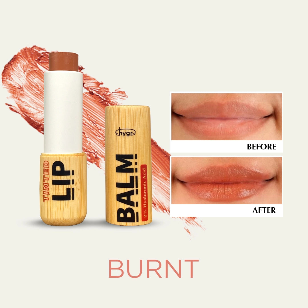 [ALL] Bamboo Refillable Natural Tinted Lip Balm + 2 % Hyaluronic Acid