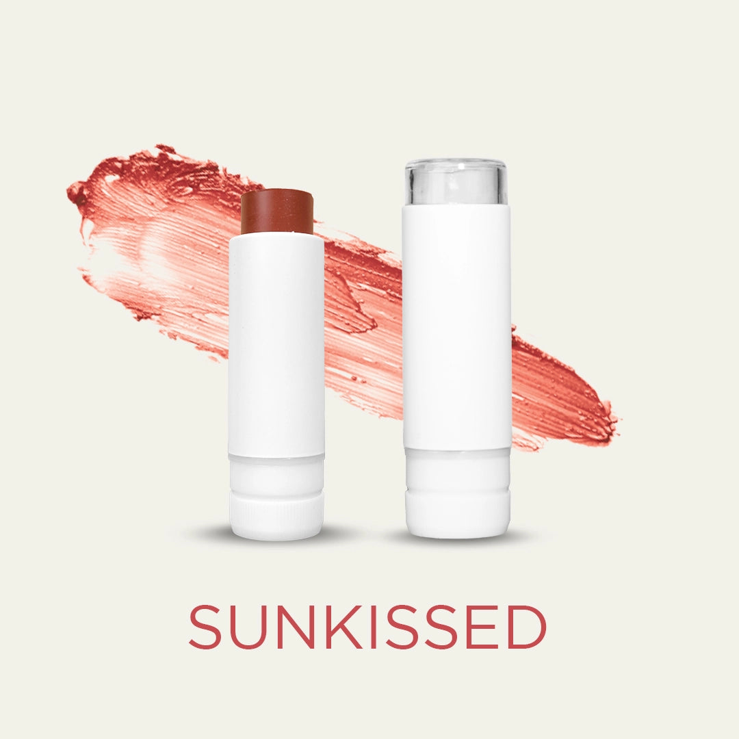 [ALL] Bamboo Refillable Natural Tinted Lip Balm + 2 % Hyaluronic Acid