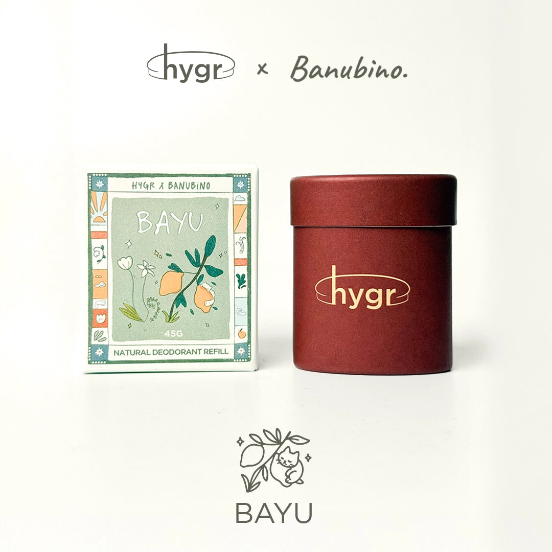 Smell Be Gone Natural Refillable Deodorant HYGR