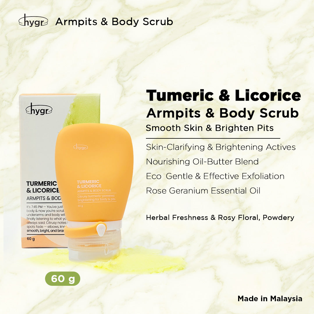 Turmeric & Licorice Armpits & Body Scrub