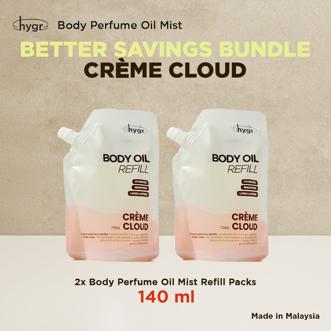 HYGR Shower Oil & Body Oil Series