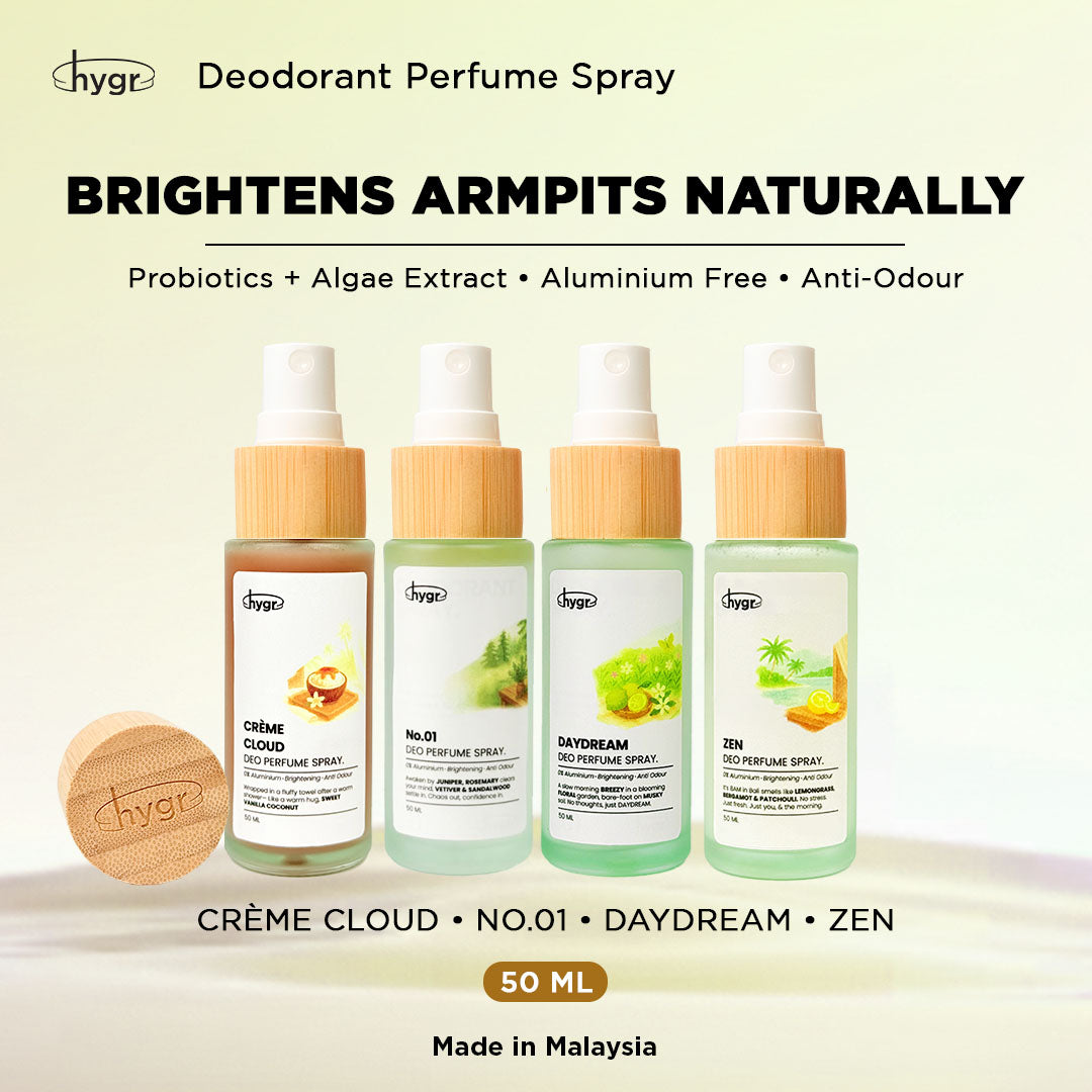 HYGR Deodorant Perfume Spray