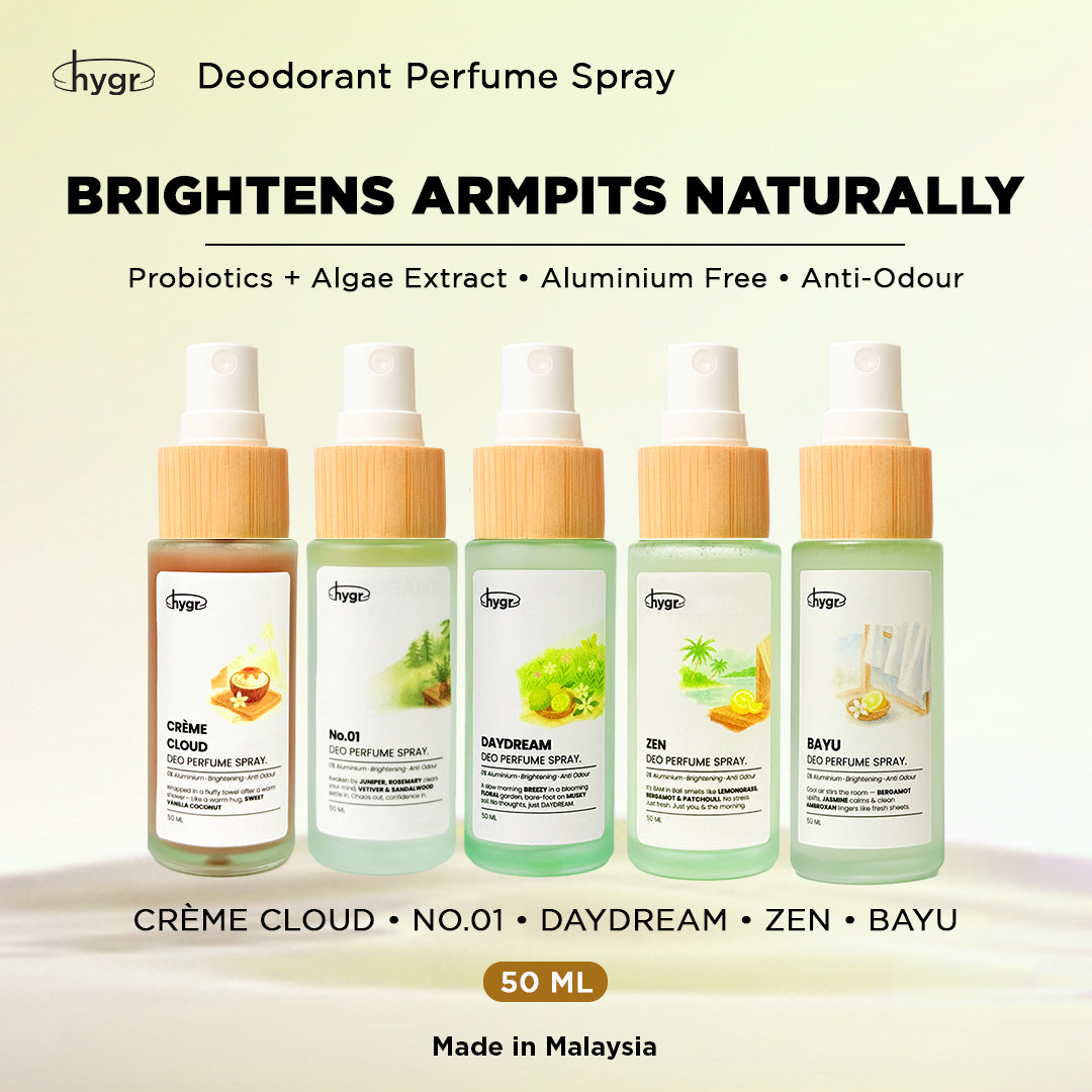 HYGR Deodorant Perfume Spray