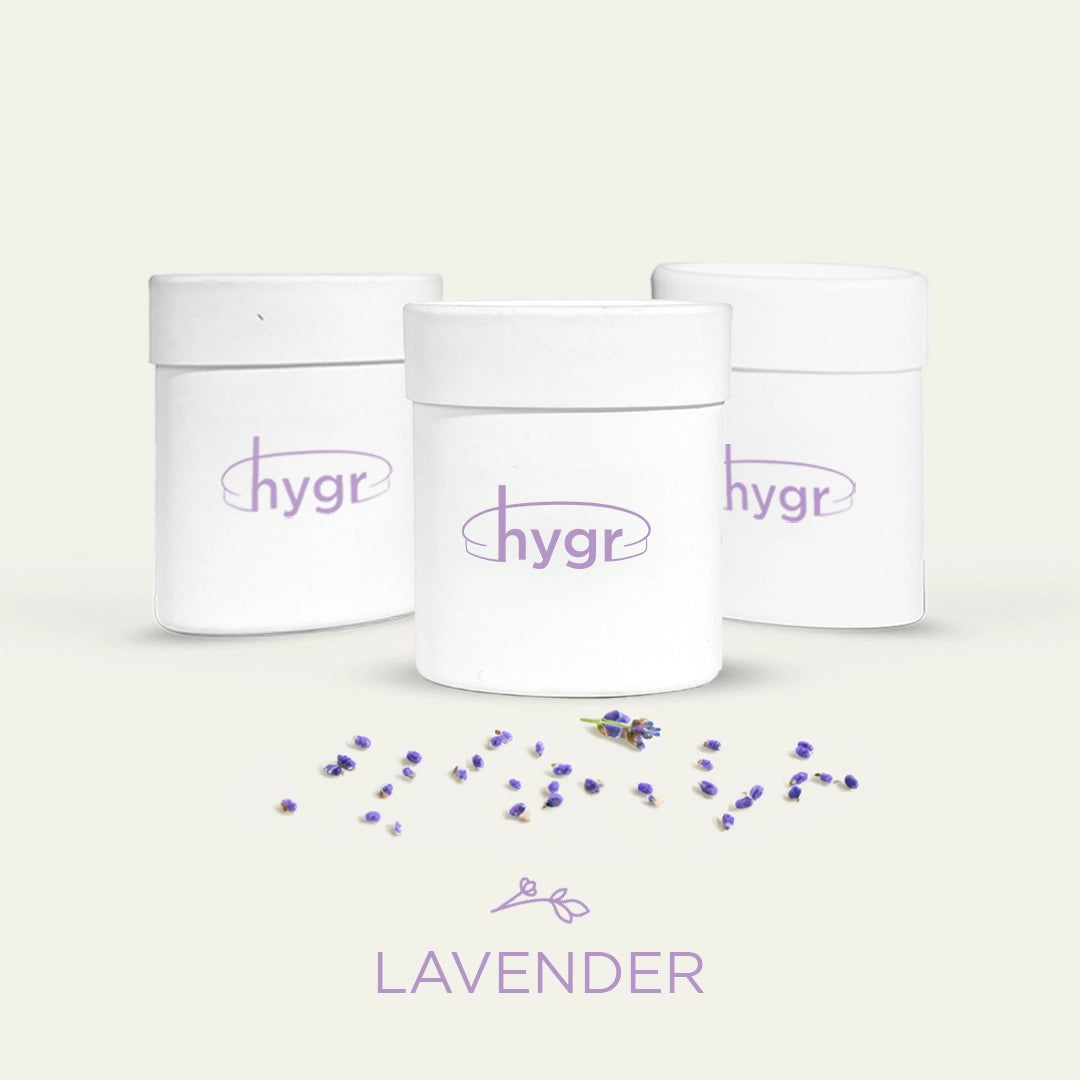 3x Natural Refillable Deodorant HYGR Bundle