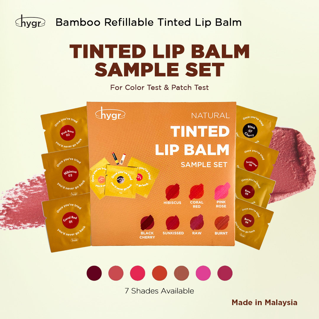 [Sample Set] Smell Be Gone Natural Deodorant and Tinted Lip Balm HYGR