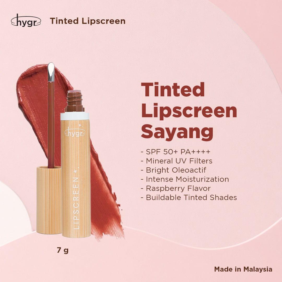 HYGR Tinted Lipscreen SPF 50+ PA++++