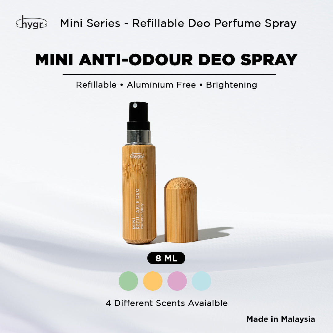 hygr Mini Travel Deodorant Spray