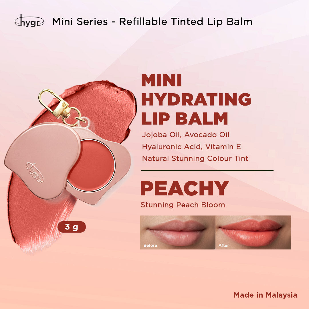 hygr Mini Travel Tinted Lip Balm