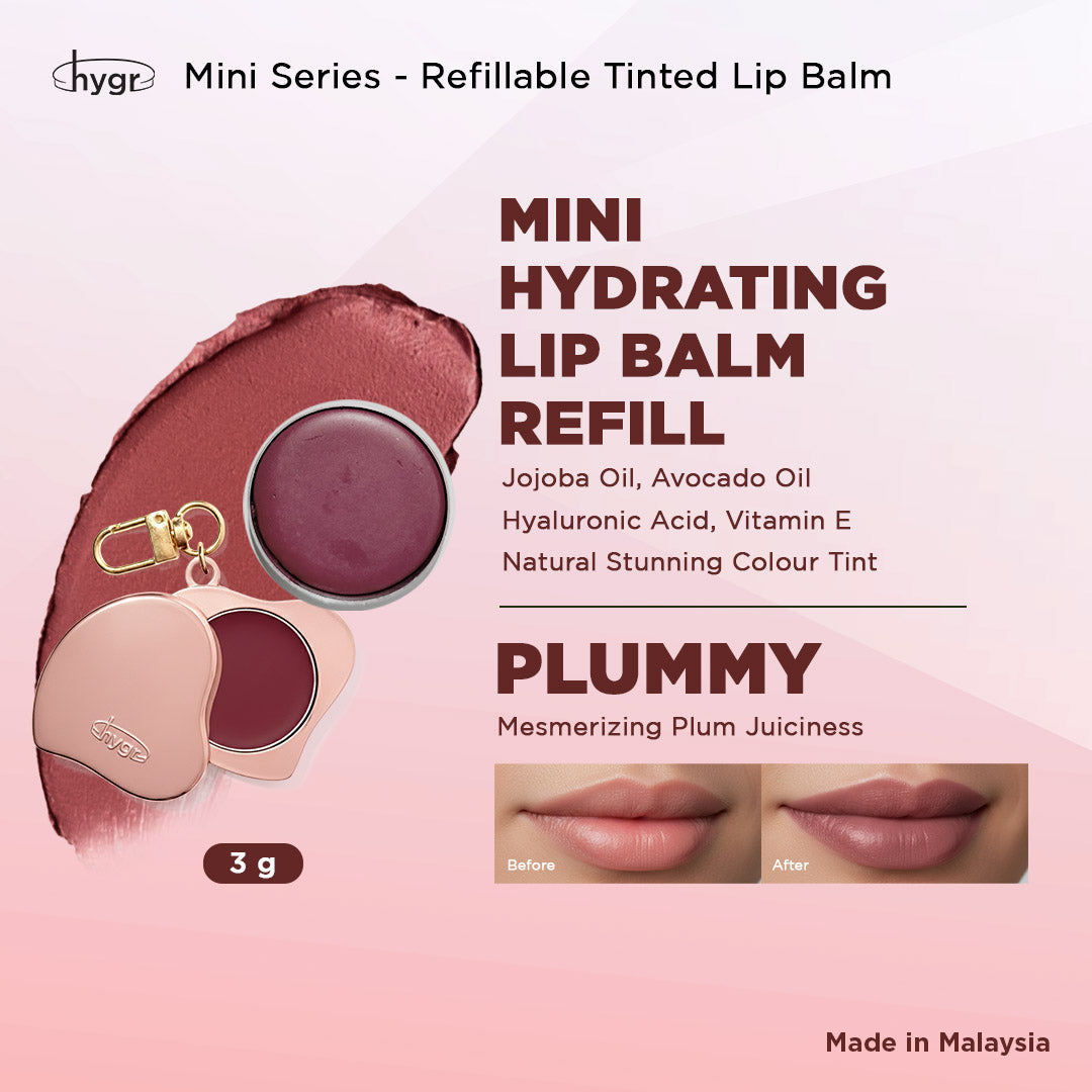 hygr Mini Travel Tinted Lip Balm