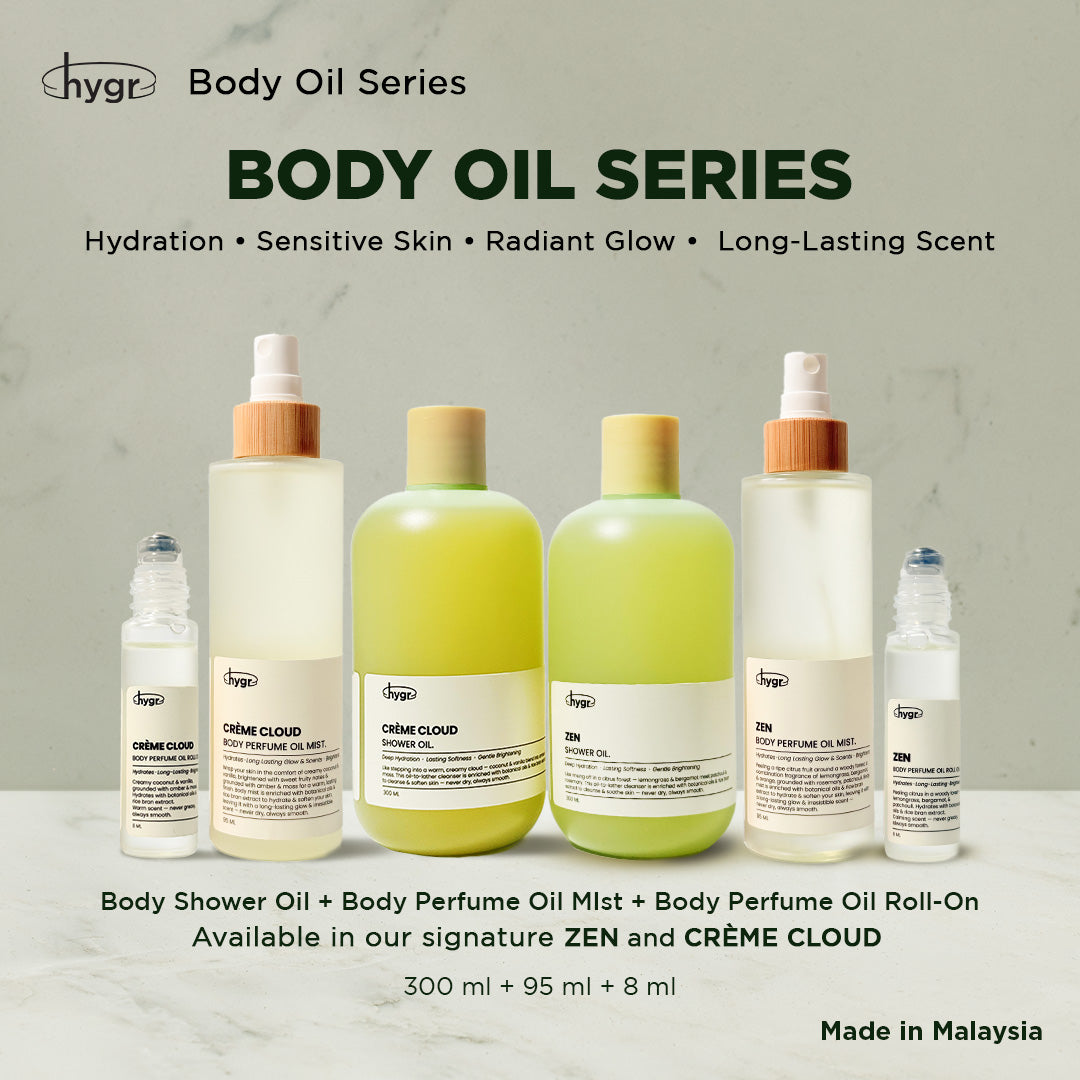 HYGR Body Oil Series