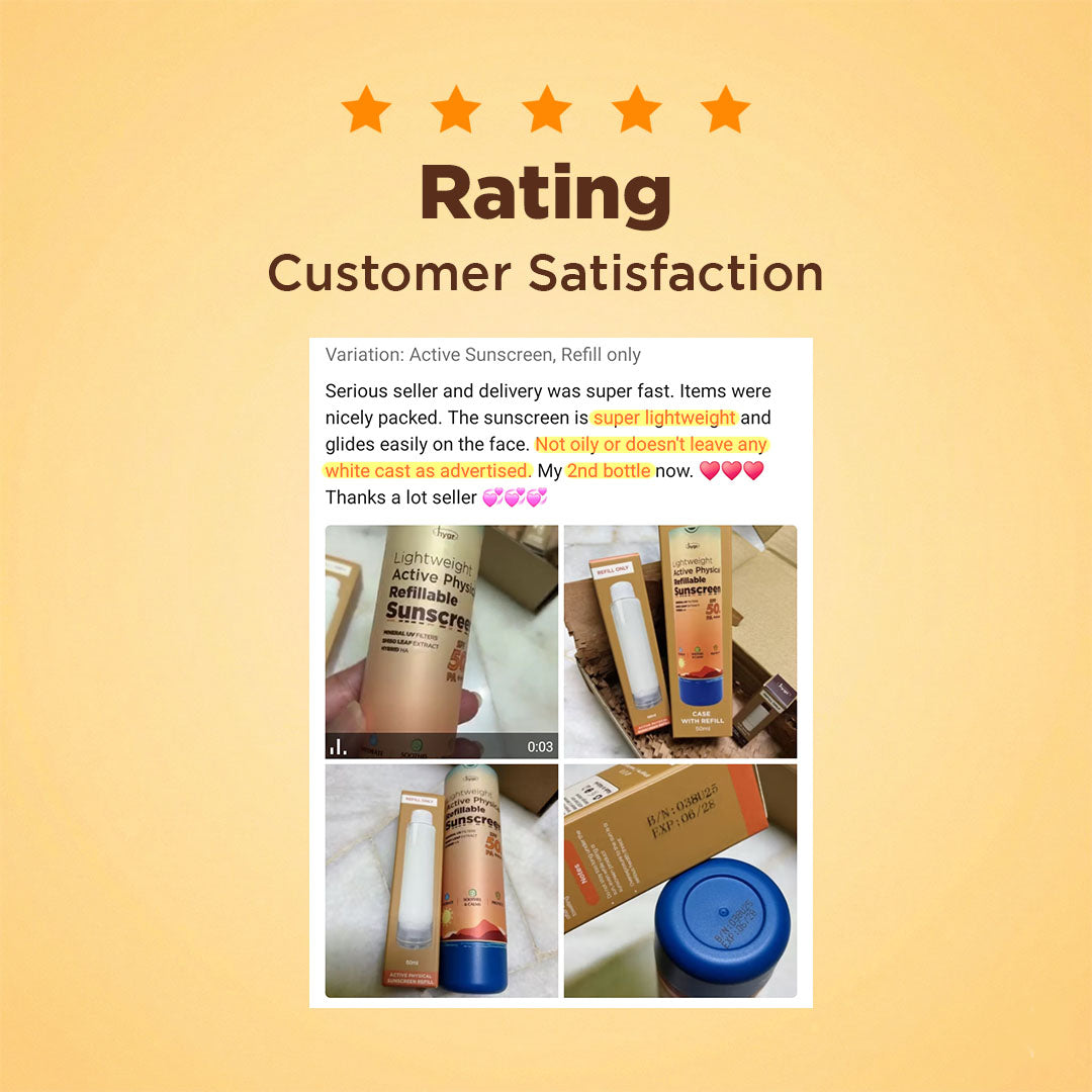 Lightweight Moisturising Active Physical Sunscreen