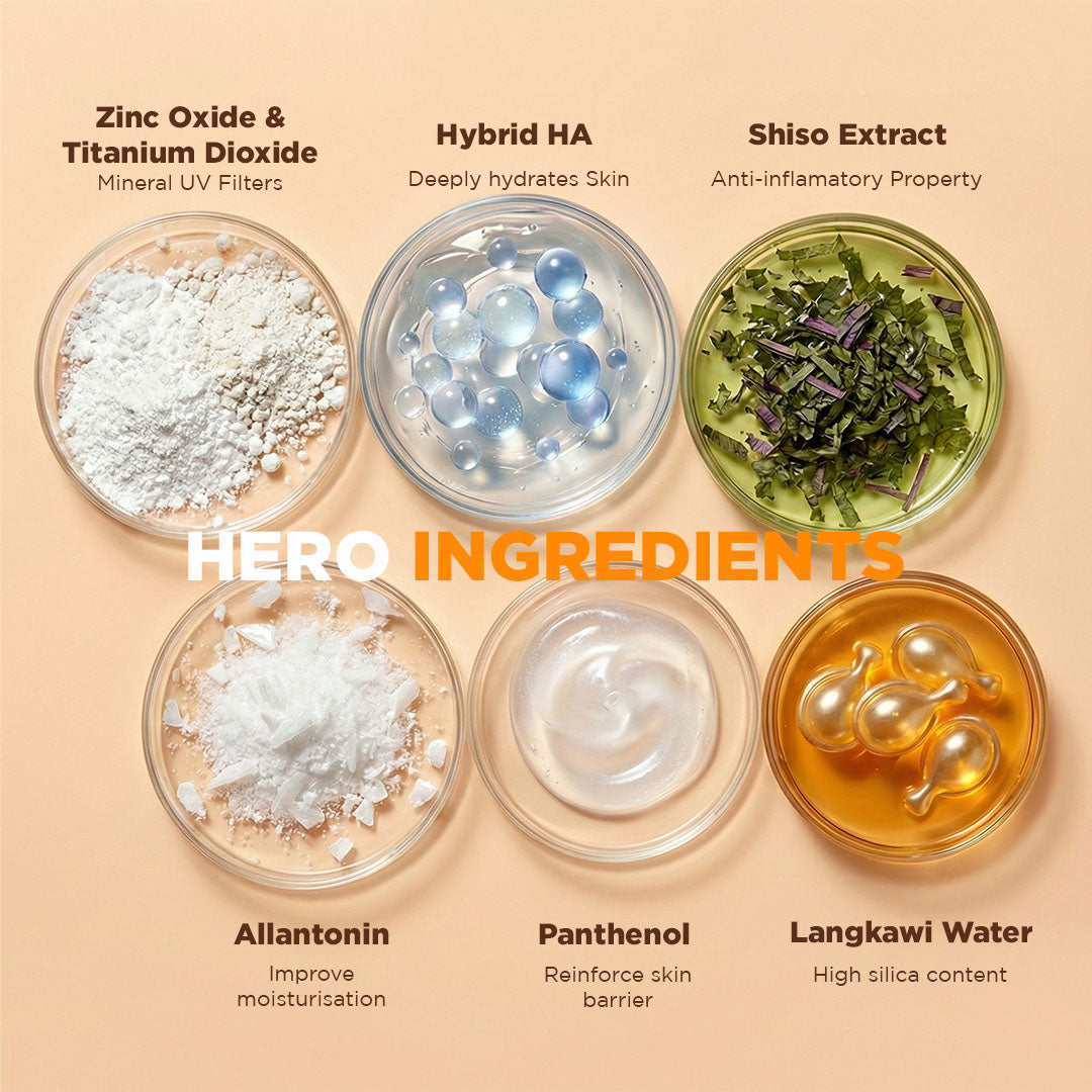 Lightweight Moisturising Active Physical Sunscreen