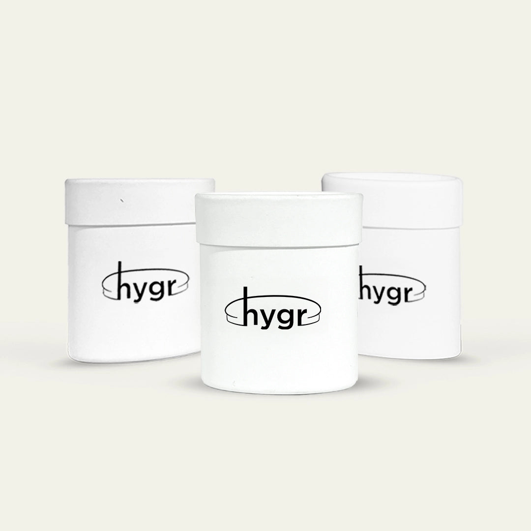 (Refill Tubs) 3x Natural Refillable Deodorant HYGR Bundle