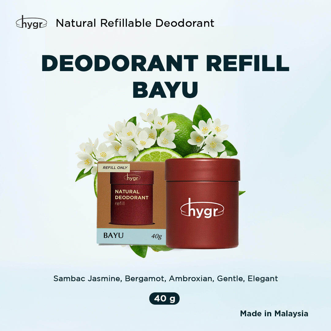 Smell Be Gone Natural Refillable Deodorant HYGR 40g