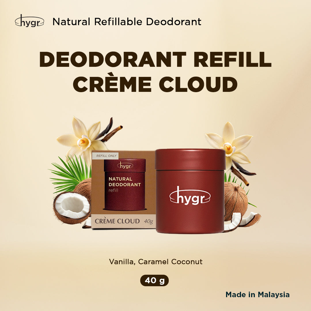 Smell Be Gone Natural Refillable Deodorant HYGR 40g