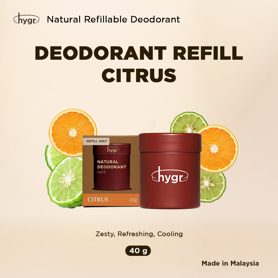 Smell Be Gone Natural Refillable Deodorant HYGR 40g